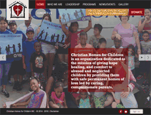 Tablet Screenshot of christianhomeforchildren.com